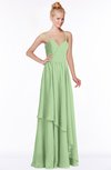 ColsBM Allison Gleam Gorgeous Sleeveless Zip up Floor Length Ruching Bridesmaid Dresses