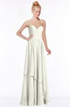 ColsBM Allison Ivory Gorgeous Sleeveless Zip up Floor Length Ruching Bridesmaid Dresses