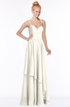 ColsBM Allison Whisper White Gorgeous Sleeveless Zip up Floor Length Ruching Bridesmaid Dresses