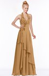 ColsBM Jade Doe Glamorous Fit-n-Flare Halter Sleeveless Floor Length Bridesmaid Dresses
