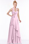 ColsBM Jade Fairy Tale Glamorous Fit-n-Flare Halter Sleeveless Floor Length Bridesmaid Dresses