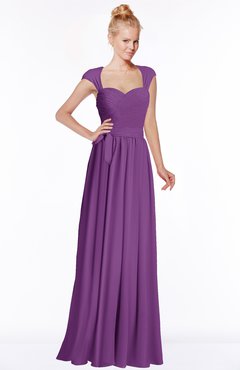 ColsBM Anna Dahlia Modest Sleeveless Half Backless Chiffon Floor Length Bridesmaid Dresses