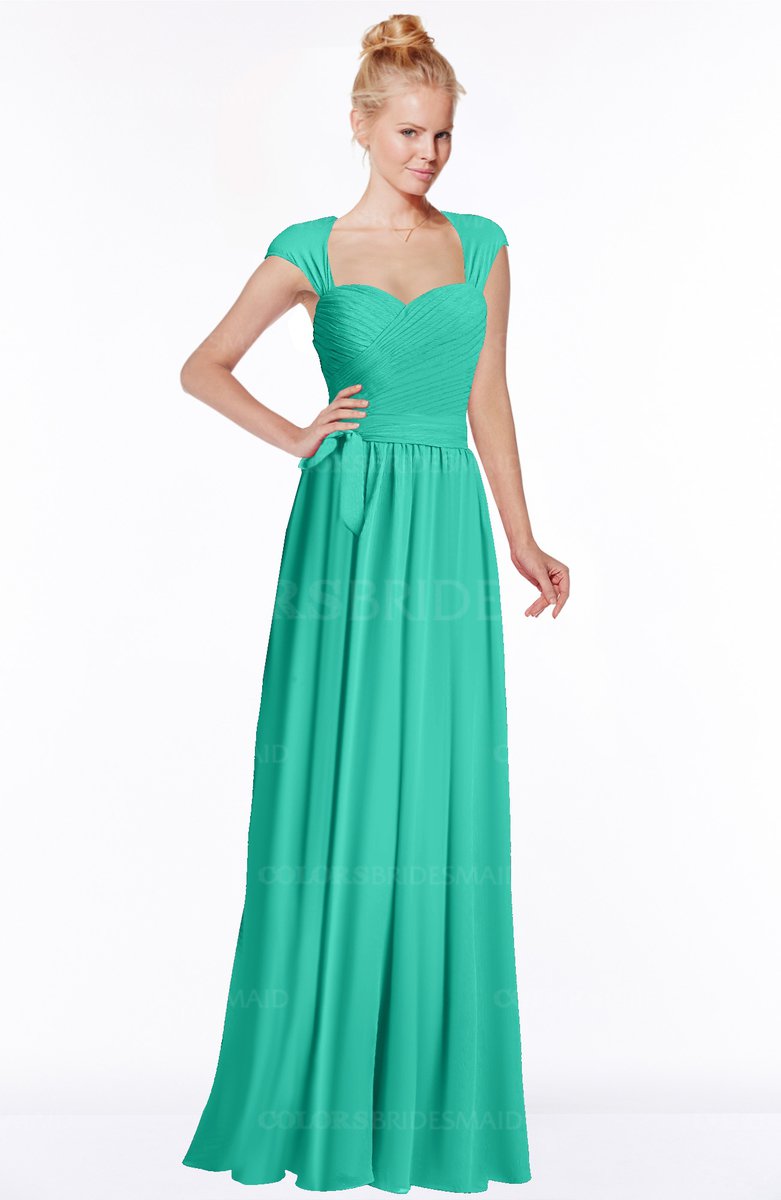 ColsBM Anna Viridian Green Bridesmaid Dresses ColorsBridesmaid