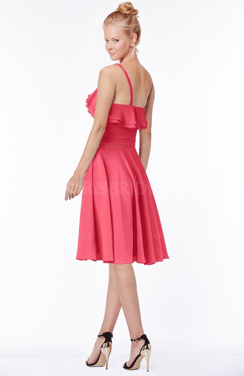ColsBM Kimora Guava Bridesmaid Dresses ColorsBridesmaid