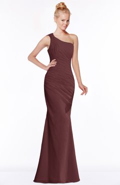 ColsBM Michelle Burgundy Simple A-line Sleeveless Chiffon Floor Length Bridesmaid Dresses