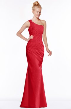 ColsBM Michelle Red Simple A-line Sleeveless Chiffon Floor Length Bridesmaid Dresses