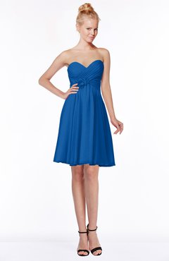 5 Gorgeous Royal Blue Short Bridesmaid Dresses For Sale - ColorsBridesmaid