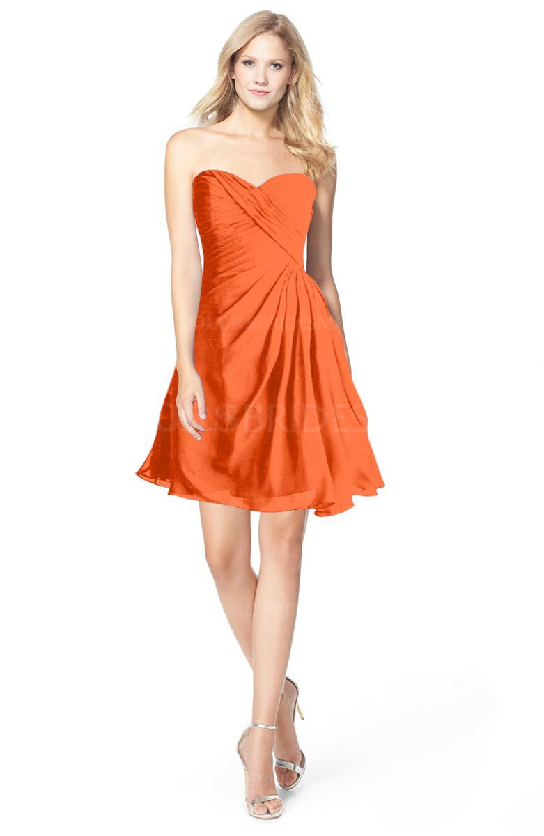 ColsBM Rhea Tangerine Bridesmaid Dresses - ColorsBridesmaid ColsBM Rhea Tangerine Bridesmaid Dresses - ColorsBridesmaid
