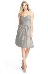 ColsBM Lindy Ashes Of Roses Modest A-line Sweetheart Sleeveless Zip up Chiffon Bridesmaid Dresses