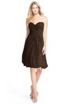 ColsBM Lindy Copper Modest A-line Sweetheart Sleeveless Zip up Chiffon Bridesmaid Dresses
