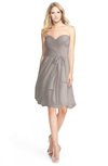 ColsBM Lindy Fawn Modest A-line Sweetheart Sleeveless Zip up Chiffon Bridesmaid Dresses