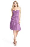 ColsBM Lindy Orchid Modest A-line Sweetheart Sleeveless Zip up Chiffon Bridesmaid Dresses
