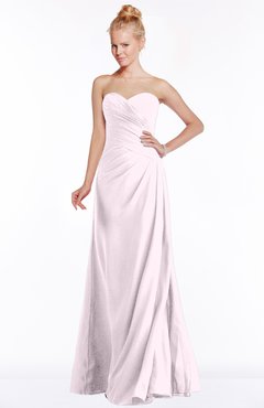 ColsBM Juniper Blush Modest A-line Sweetheart Sleeveless Ruching Bridesmaid Dresses