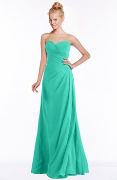 ColsBM Juniper Ceramic Modest A-line Sweetheart Sleeveless Ruching Bridesmaid Dresses