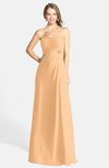 ColsBM Adley Apricot Glamorous A-line Sweetheart Chiffon Floor Length Ruching Bridesmaid Dresses