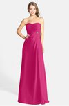 ColsBM Adley Beetroot Purple Glamorous A-line Sweetheart Chiffon Floor Length Ruching Bridesmaid Dresses