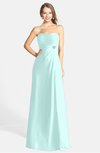 ColsBM Adley Blue Glass Glamorous A-line Sweetheart Chiffon Floor Length Ruching Bridesmaid Dresses