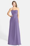 ColsBM Adley Chalk Violet Glamorous A-line Sweetheart Chiffon Floor Length Ruching Bridesmaid Dresses