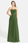 ColsBM Adley Garden Green Glamorous A-line Sweetheart Chiffon Floor Length Ruching Bridesmaid Dresses
