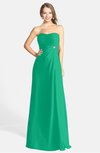 ColsBM Adley Pepper Green Glamorous A-line Sweetheart Chiffon Floor Length Ruching Bridesmaid Dresses