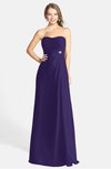 ColsBM Adley Royal Purple Glamorous A-line Sweetheart Chiffon Floor Length Ruching Bridesmaid Dresses