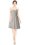 ColsBM Jaelyn Ashes Of Roses Casual Fit-n-Flare Sweetheart Sleeveless Knee Length Ruching Bridesmaid Dresses