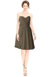 ColsBM Jaelyn Otter Casual Fit-n-Flare Sweetheart Sleeveless Knee Length Ruching Bridesmaid Dresses