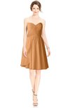 ColsBM Jaelyn Pheasant Casual Fit-n-Flare Sweetheart Sleeveless Knee Length Ruching Bridesmaid Dresses