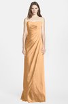 ColsBM Celine Apricot Gorgeous Trumpet Sleeveless Zip up Chiffon Bridesmaid Dresses