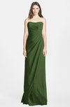 ColsBM Celine Garden Green Gorgeous Trumpet Sleeveless Zip up Chiffon Bridesmaid Dresses