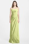 ColsBM Celine Lime Green Gorgeous Trumpet Sleeveless Zip up Chiffon Bridesmaid Dresses