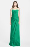 ColsBM Celine Pepper Green Gorgeous Trumpet Sleeveless Zip up Chiffon Bridesmaid Dresses