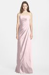 ColsBM Celine Petal Pink Gorgeous Trumpet Sleeveless Zip up Chiffon Bridesmaid Dresses