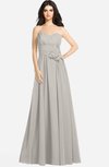 ColsBM Audrina Ashes Of Roses Gorgeous A-line Sweetheart Sleeveless Zip up Flower Plus Size Bridesmaid Dresses
