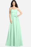ColsBM Audrina Honeydew Gorgeous A-line Sweetheart Sleeveless Zip up Flower Plus Size Bridesmaid Dresses