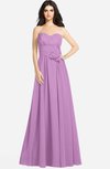 ColsBM Audrina Orchid Gorgeous A-line Sweetheart Sleeveless Zip up Flower Plus Size Bridesmaid Dresses
