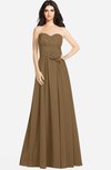 ColsBM Audrina Truffle Gorgeous A-line Sweetheart Sleeveless Zip up Flower Plus Size Bridesmaid Dresses