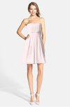ColsBM Holland Light Pink Casual Sweetheart Sleeveless Zip up Knee Length Bridesmaid Dresses
