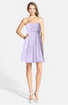 ColsBM Holland Light Purple Casual Sweetheart Sleeveless Zip up Knee Length Bridesmaid Dresses