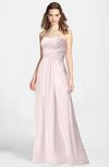 ColsBM Aliana Light Pink Simple Sweetheart Sleeveless Zip up Chiffon Bridesmaid Dresses