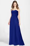 ColsBM Aliana Nautical Blue Simple Sweetheart Sleeveless Zip up Chiffon Bridesmaid Dresses