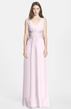 ColsBM Samara Blush  Trumpet Sleeveless Zip up Chiffon Floor Length Bridesmaid Dresses