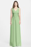 ColsBM Samara Gleam Trumpet Sleeveless Zip up Chiffon Floor Length Bridesmaid Dresses