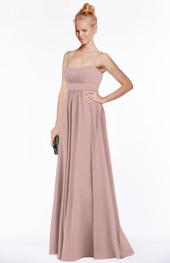 ColsBM Shelby Blush Pink Glamorous Empire Sleeveless Chiffon Ruching Bridesmaid Dresses