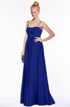 ColsBM Shelby Electric Blue Glamorous Empire Sleeveless Chiffon Ruching Bridesmaid Dresses