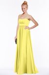 ColsBM Shelby Yellow Iris Glamorous Empire Sleeveless Chiffon Ruching Bridesmaid Dresses