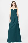 ColsBM Briley Blue Green Modest Fit-n-Flare Sweetheart Sleeveless Chiffon Floor Length Bridesmaid Dresses