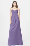 ColsBM Briley Chalk Violet Modest Fit-n-Flare Sweetheart Sleeveless Chiffon Floor Length Bridesmaid Dresses