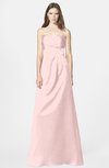 ColsBM Briley Pastel Pink Modest Fit-n-Flare Sweetheart Sleeveless Chiffon Floor Length Bridesmaid Dresses