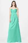 ColsBM Briley Seafoam Green Modest Fit-n-Flare Sweetheart Sleeveless Chiffon Floor Length Bridesmaid Dresses